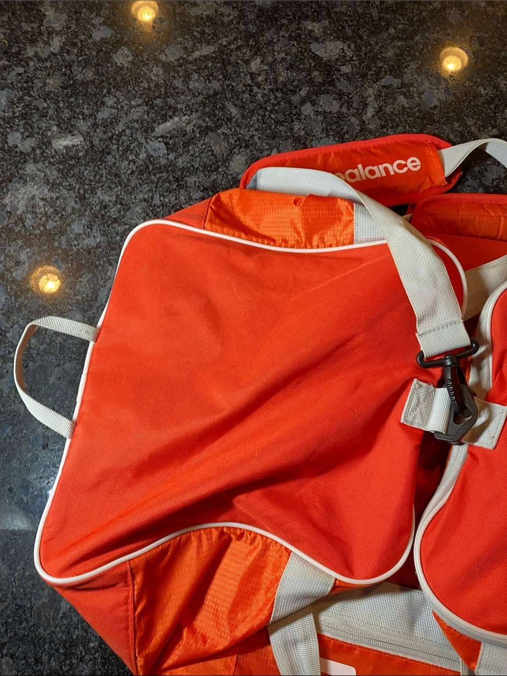 New Balance bright orange